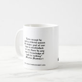 CHPトマス・アクィナスのマグ コーヒーマグカップ (正面左)