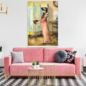 Chrさんとても楽しい時間を過ごせまビクトリアンす キャンバスプリント (インサイチュ (リビング))