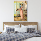 Chrさんとても楽しい時間を過ごせまビクトリアンす キャンバスプリント (インサイチュ (寝室))