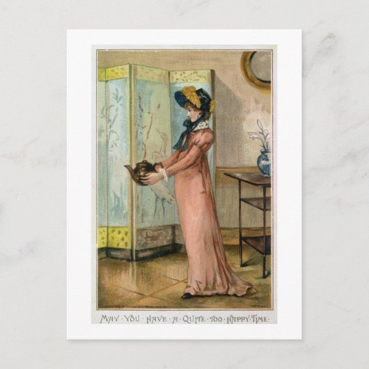 Chrさんとても楽しい時間を過ごせまビクトリアンす ポストカード (正面)