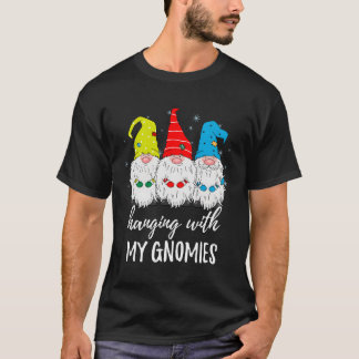 ChrつるのGnomiesガーデンおもしろい格言と Tシャツ