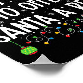 Chrを飲むビールおもしろいをサンタに提供する可能性が最も高い ポスター (角)