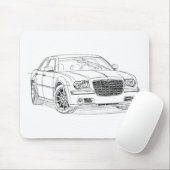 Chr 300CSRT8 マウスパッド (マウス)