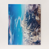 Chrimas Greetings Denali National Park Alaska. ジグソーパズル (縦)