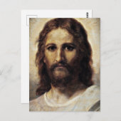 Chrisと互換性のあるアイズスクエアステッカーギフトラベル ポストカード (正面/裏面)