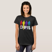 Chrisの場合はパーソナライズされたChris、Mの場合は2024 Tシャツ (正面フル)