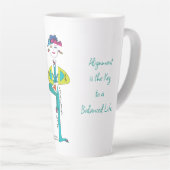 'Chris' – アラインメントは鍵ヨガラテマグ カフェラテマグ (右アングル)