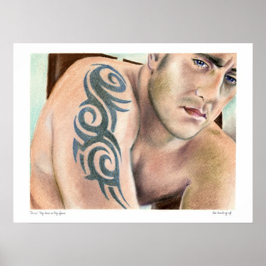 「Chris」私の顔の宇宙シリーズ ポスター (正面)