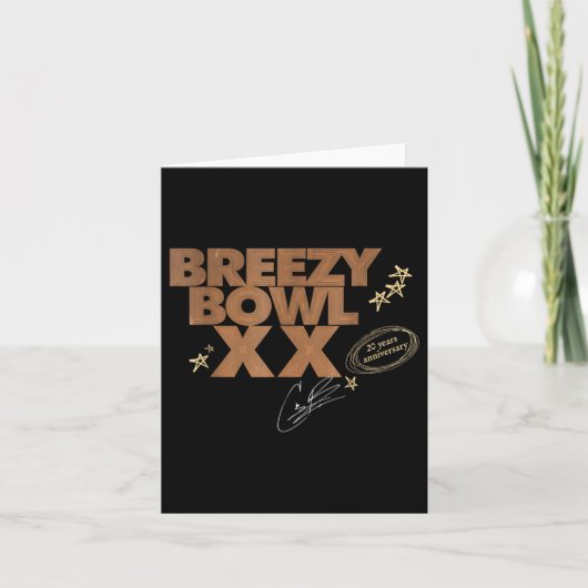 Chris Breezy Xx 2025 カード (正面)