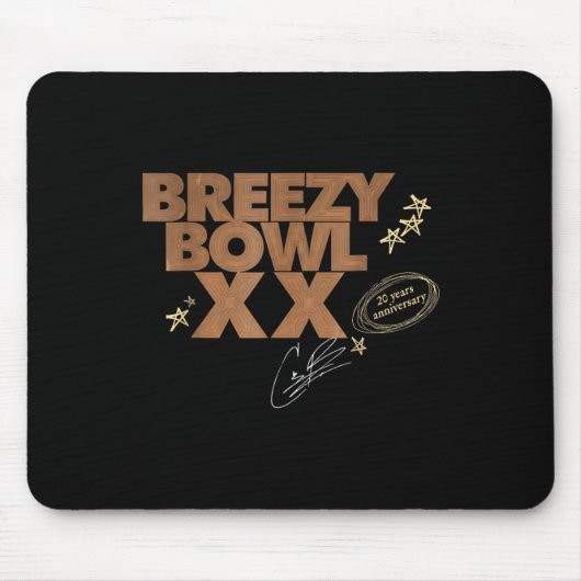 Chris Breezy Xx 2025 マウスパッド (正面)