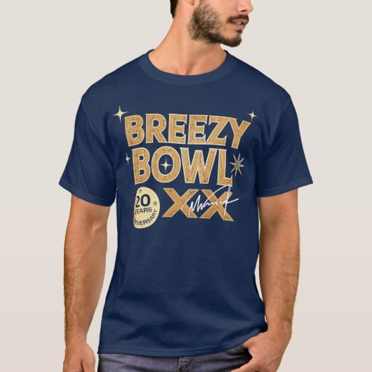 Chris Breezy XX 2025 Tシャツ (正面)