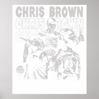 Chris Brown Bootleg B& ポスター