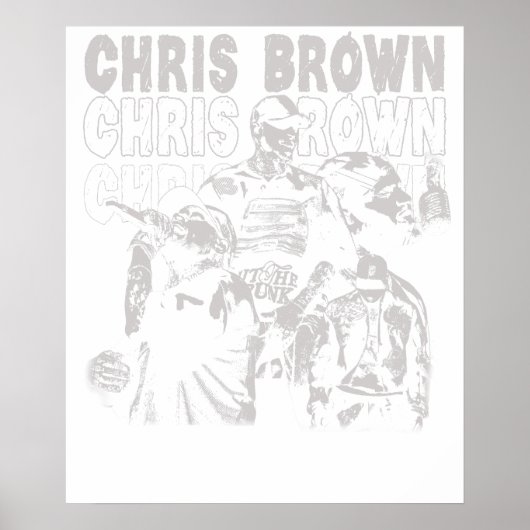 Chris Brown Bootleg B& ポスター (正面)