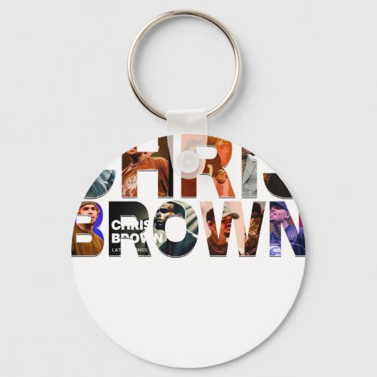 Chris Brown tex キーホルダー (正面)