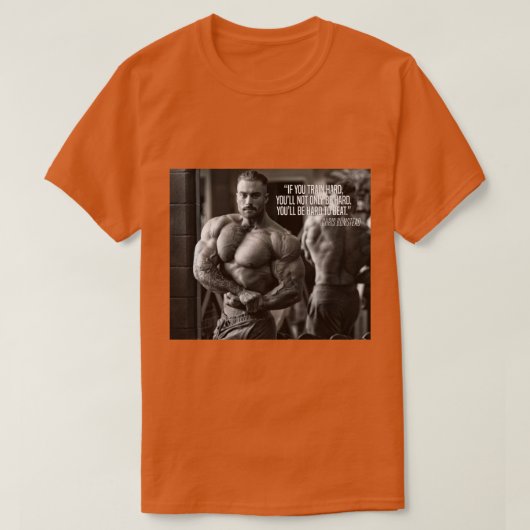 CHRIS BUMSTEAD -引用文-ボディビル Tシャツ (デザイン正面)
