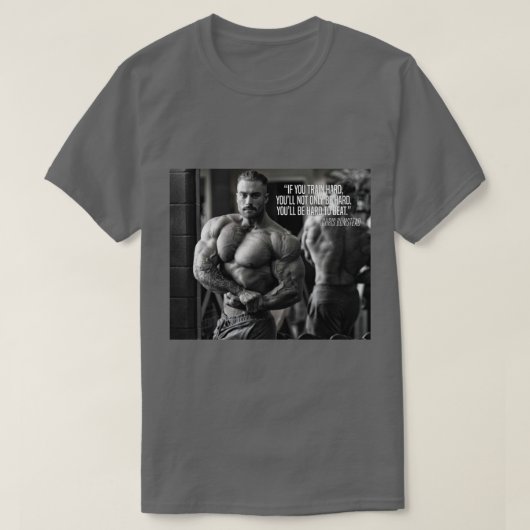 CHRIS BUMSTEAD CBUM -ボディビル – モチベーション Tシャツ (デザイン正面)