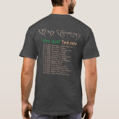 Chris Cafery Virus World Tour 2020大人Gグレー Tシャツ (裏面)