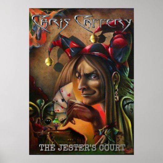 Chris Caffery – ジェスターのコートのポスター20"x28' ポスター (正面)
