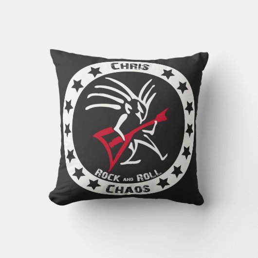 Chris CHAOS DJ装飾用クッション クッション (正面)