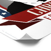 CHRIS CHRISTIE 2016スパングル ポスター (角)