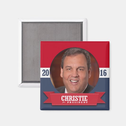 CHRIS CHRISTIE 2016 マグネット (正面/裏面)