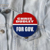 CHRIS DUDLEY知事 缶バッジ (インサイチュ)