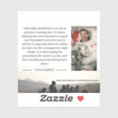 Chris Hadfieldリーダーシップステッカー シール (シート)