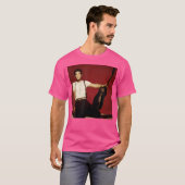 Chris Isaak Guitar Photo Shoot By Simon Fowler Tシャツ (正面フル)