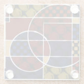 Chris Likes It ガラスコースター (裏面)