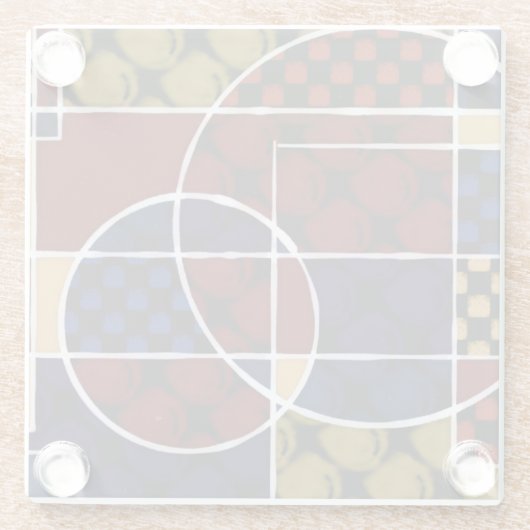 Chris Likes It ガラスコースター (裏面)