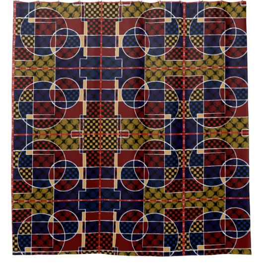 Chris Likes It シャワーカーテン (正面)