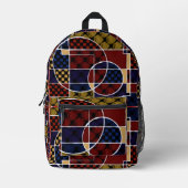 Chris Likes It プリントバックパック (正面)