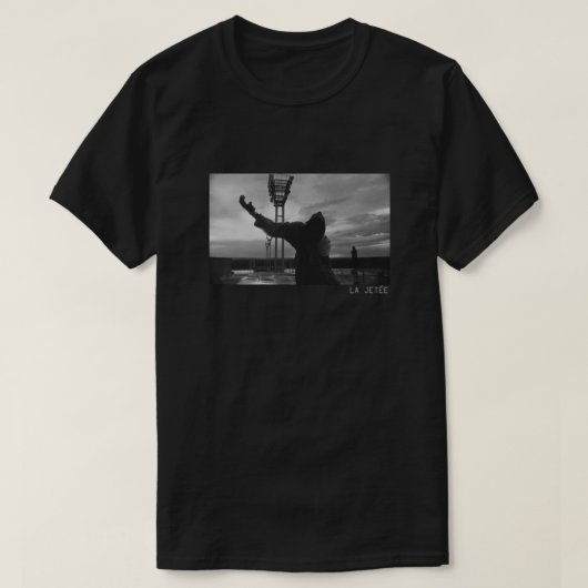 Chris Marker La Jete 1 Tシャツ (デザイン正面)