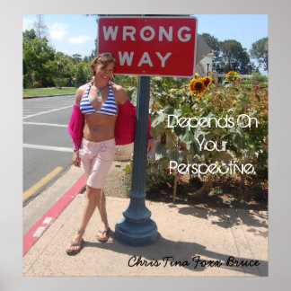 Chris Tina Foxx Bruceあなたの視点に依存 ポスター