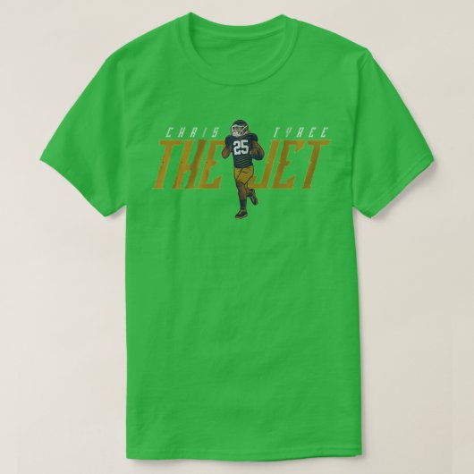 Chris Tyree the jet Tシャツ (デザイン正面)