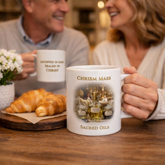 Chrism Mass  Sacred Oils Cathedral Design Catholic コーヒーマグカップ