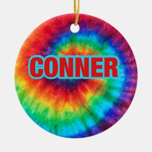 chrismasのconnerのlechocki。 ordament セラミックオーナメント (正面)