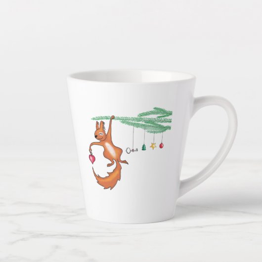 Chrismas Mug Weihnachten Kaffeetasse Comic  カフェラテマグ (右)