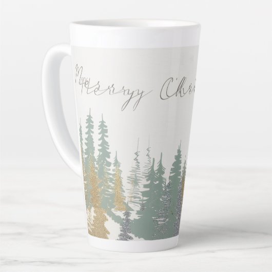 Chrismas Mugs  カフェラテマグ (左アングル)