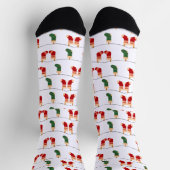 chrismas tree Socks ソックス (上部)