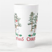 chrismast style  latte mug  カフェラテマグ (正面)