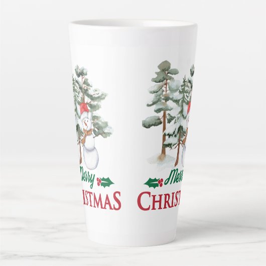 chrismast style latte mug カフェラテマグ (正面)