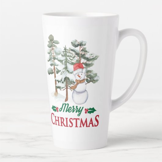 chrismast style  latte mug  カフェラテマグ (右)