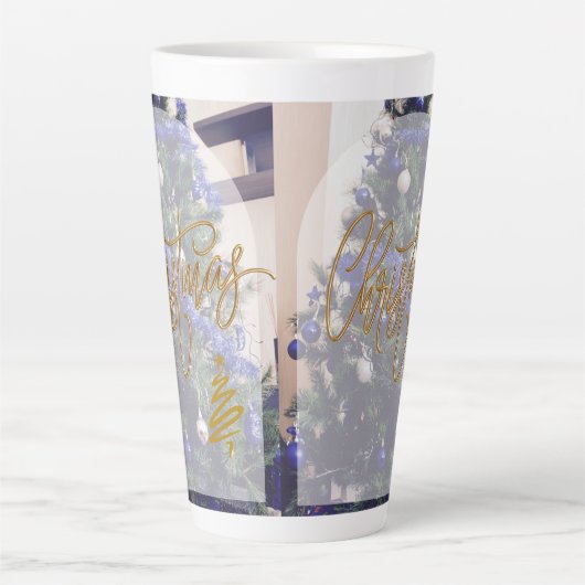 chrismast style  latte mug  カフェラテマグ (正面)