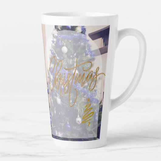 chrismast style  latte mug  カフェラテマグ (右)