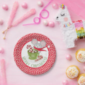 ChrisMouse雪片紙プレート ペーパープレート (パーティー)