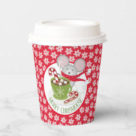 ChrisMouse Snow Flakes Paper cup 紙コップ