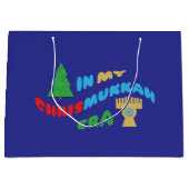 Chrismukkah Gift Bags ラージペーパーバッグ (正面)