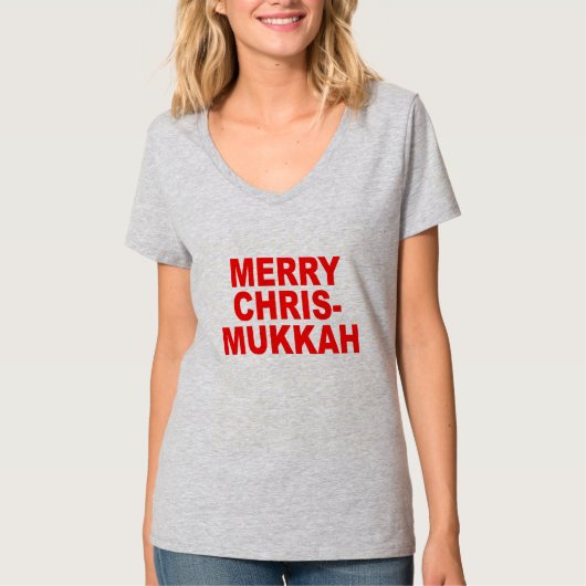 Chrismukkah Tシャツ (正面)