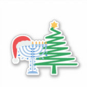 Chrismukkah Vinyl Sticker シール (正面)